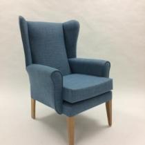 Devonshire waterproof high seat chair in Aqua - More Fabrics Available